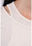 Bluza Dama Noisy May Nmsuzan Short Birch